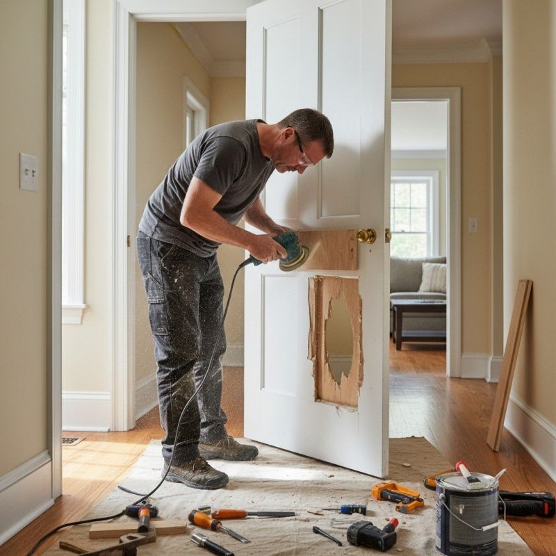 Exterior Door Repair in Conroe, TX