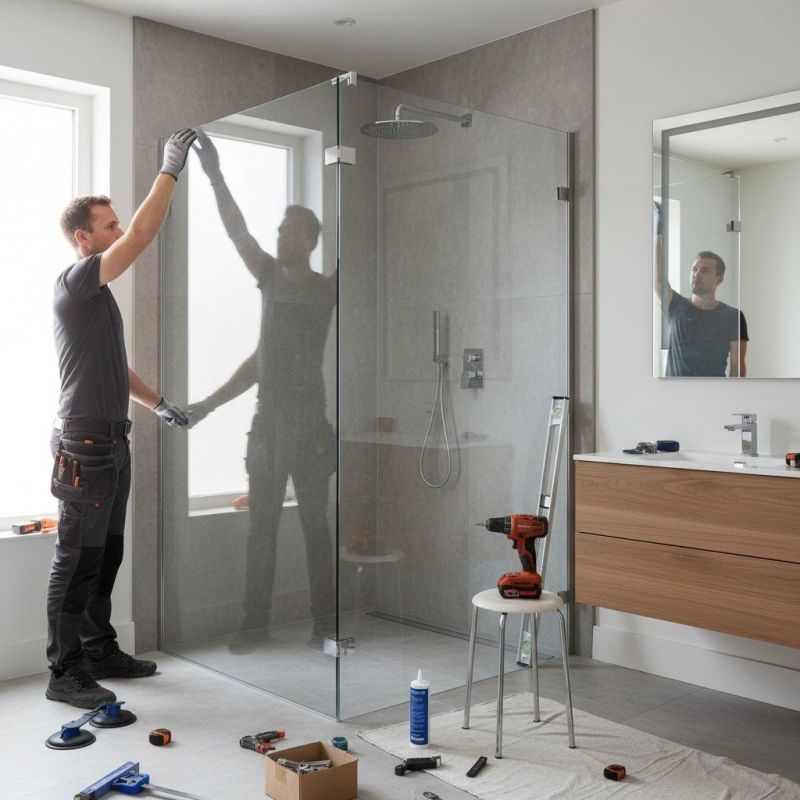 Glass Shower Door Installation in Denver, CO