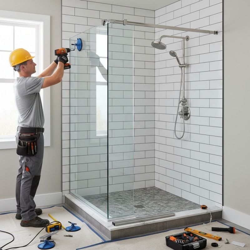 Glass Shower Door Replacement in Wilmington, NC