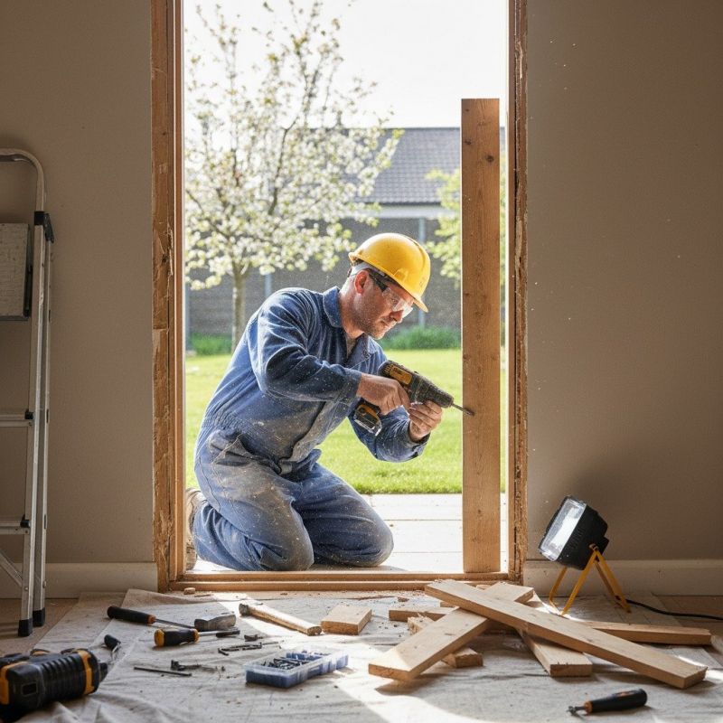 Porch Door Repair in Conroe, TX
