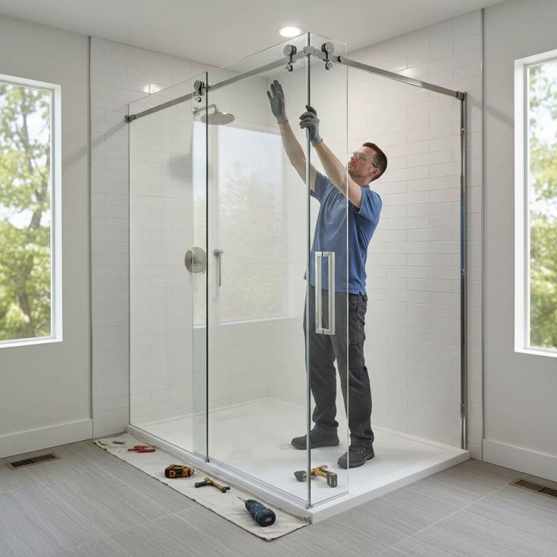 Shower Door Installation in Boulder, CO